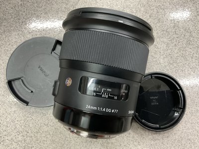 [保固一年] [高雄明豐]公司貨 Sigma 24mm F1.4 DG | Art For Canon 超廣角 [f0909]