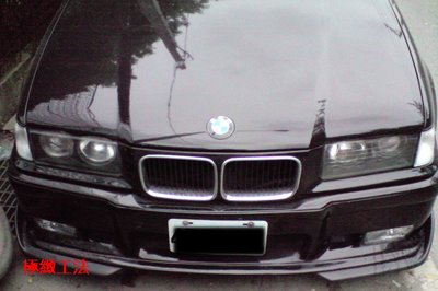 兩片式 下巴定風翼 M3樣式 BMW E36實裝 蘆洲可取