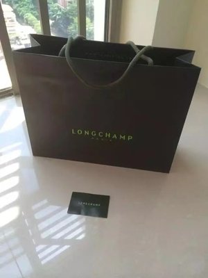 Longchamp紙袋專拍