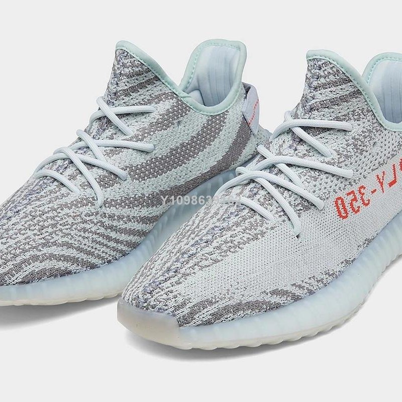 代購】Adidas Yeezy Boost 350 Blue Tint 冰藍時尚百搭運動鞋B37571