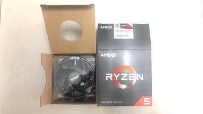 AMD RYZEN 5600X CPU 原廠全新風扇/未拆/原盒裝寄出