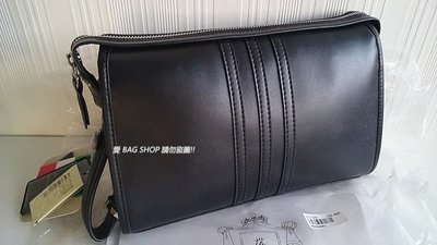 愛 BAG SHOP 韓國精品包 OMNIA 男性 專櫃品牌 超質感 真牛皮革 休閒 手拿包 2290 黑色現貨