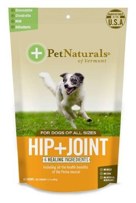 Pet Naturals 美國寶天然犬嚼錠 關節好好 60粒 Hip&Joint Canine 寵物零食