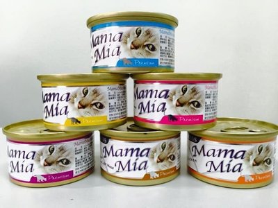 Seeds-MamaMia 惜時 雞肉底貓餐罐-85G(6種口味) 24罐優惠/550