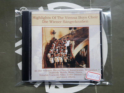【夢響音響工作室】A0180-20 維也納少年合唱團精選輯 一元起標