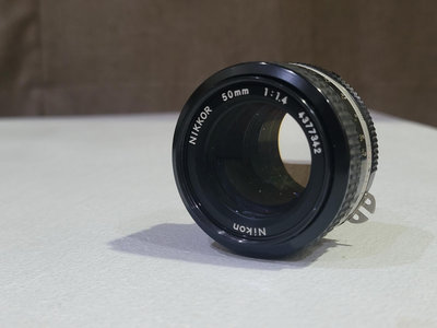 Nikon Nikkor 50mm f1.4．全手動大光圈老鏡