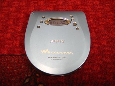 【完美作品】80%新，SONY WALKMAN D-E777 CD隨身聽，簡易配件