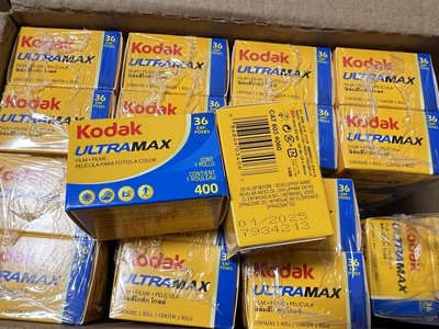 現貨馬上出 柯達 Kodak ULTRAMAX 400 彩色負片 膠捲 135(35mm) 底片 即可拍 LOMO