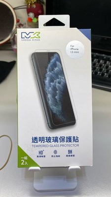 MEGA KING 二次強化玻璃貼 iphone13 mini(兩入）