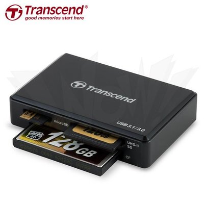 Transcend 創見 RDF9 USB 3.1/3.0 UHS-II 多合一 讀卡機 (TS-RDF9K)