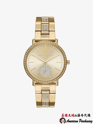 潮牌Michael Kors MK3835 奢華典雅  密鑲鑽錶盤腕錶 女錶  歐美時尚 海外代購-雙喜生活館