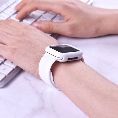 森尼3C-新色錶帶於Apple Watch5錶帶運動/蘋果手錶運動版錶帶於iWatch1 2 3 4 5代通用硅膠錶帶-品質保證