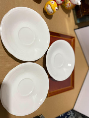 zwx 日本回流Nikko日光 骨瓷咖啡碟 餐盤  果盤