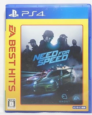 PS4 極速快感 Need for Speed 英文字幕 英語語音