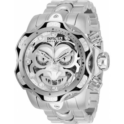 新款INVICTA幻彩小丑英弗它歐美熱銷石英男士綠紫色硅膠帶手表