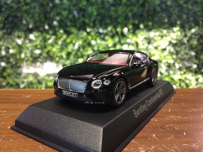 1/43 Norev Bentley Continental GT 2018 Black 270320【MGM】