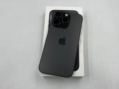 §上進心集團§極新機 iPhone 15 Pro 256G 鈦金屬6.1吋 黑色 保固2025/3 盒裝 41