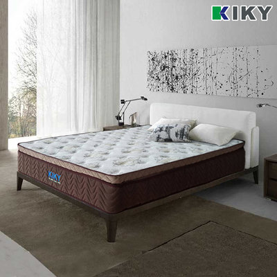【5+適中床墊】 雙人5尺床墊 流金歲月 正虎口蜂巢式獨立筒彈簧床墊  KIKY-另有床架 床組