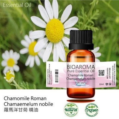 【芳香療網】Chamomile Roman - Chamaemelum nobile 羅馬洋甘菊精油 10ml