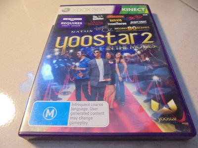 XBOX360 電影卡拉OK2-好萊塢巨星 Yoostar 2 英文版 直購價500元 桃園《蝦米小鋪》
