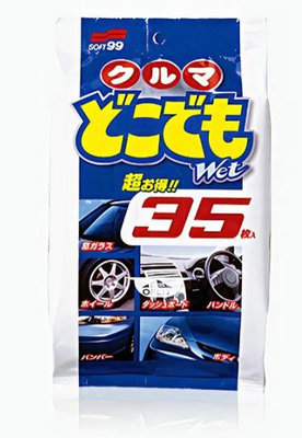 ※聯宏汽車百貨※ 公司貨 SOFT-99 SOFT99 多功能清潔濕巾 S461