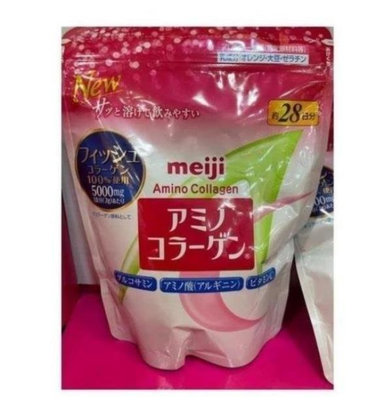 買3送1 日本 Meiji 明治膠原蛋白粉補充包28日份  正品現貨
