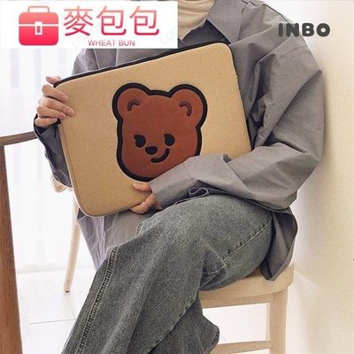 【BOIN】韓國INS丘比特小熊ipad平板內膽包 蘋果macbook air/pro 13吋14吋15吋 筆記本