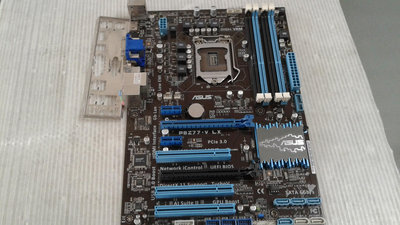 【 創憶電腦 】華碩 ASUS P8Z77-V LX DDR3 1155 主機板 附檔板 直購價 1100元