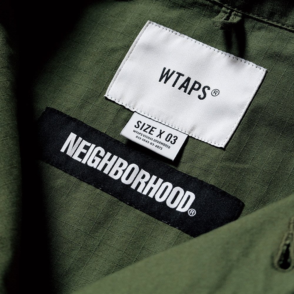 日貨代購CITY】NEIGHBORHOOD WTAPS NBHD 襯衫JUNGLE LS 2色WTAPS版現貨