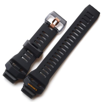 正品卡西歐G-SHOCK手錶男太陽能運動手錶帶GBD-H1000-1A4黑色樹脂配件