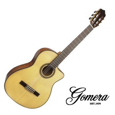 Gomera GC-068S 雲杉面單 39吋 跨界 古典吉他 窄指板 FUSION 經典桶形 - 【他，在旅行】