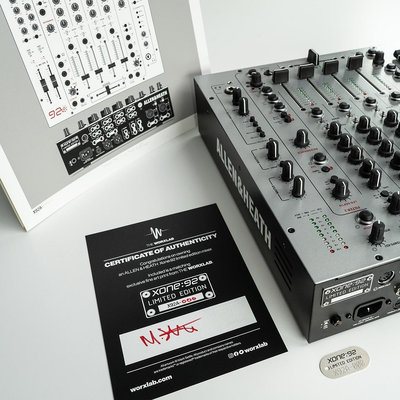 【Reboot DJ Shop】Allen&amp;Heath Xone:92A 混音器 二十周年限量920台