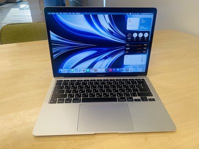 台中 2020年 MacBook Air 13吋 M1 8G 256G 銀色 蘋果電腦 121次