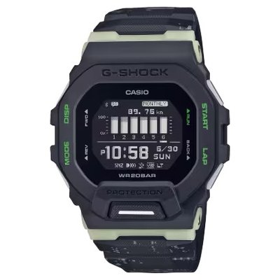 【柏儷鐘錶】CASIO G-SHOCK 電子錶 藍芽連線 GBD-200LM-1