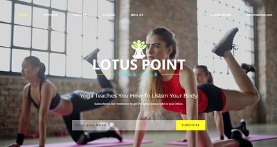 Lotus Point a Sports Category 響應式網頁模板、HTML5+CSS3   #17065