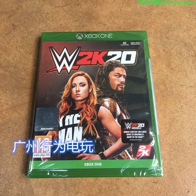 歐版XSX游戲 XBOXONE WWE2K20 WWE 2K20 美國職業摔跤20 摔角英文