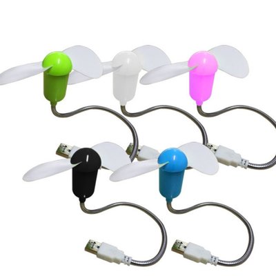 【🐱🐶培菓寵物48H出貨🐰🐹】dyy》迷你蛇形風扇 筆記本USB風扇 可自由彎曲 靜音軟葉小風扇 特價39元