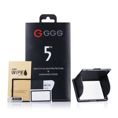 GGS 金鋼第五代 SP5 Kit Nikon D500 ･ 磁吸式螢幕遮光罩 及 玻璃 螢幕保護貼 套組