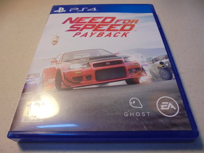 PS4 極速快感-血債血償 Need for Speed: Payback 中文版 直購價600元 桃園《蝦米小鋪》