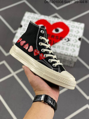 聰聰體育運動[多色]川久保玲COMME des GAR?ONS PLAY x Converse Chuck Taylor 1970