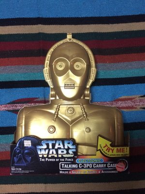 STAR WARS  Kenner 1996 ELECTRONIC TALKING C-3PO CARRY CASE