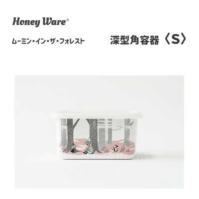 日本【富士ホーロー】moomin Honey Ware深型保存盒S MTF-DS