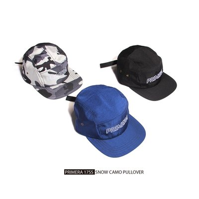 南◇現  PRIMERA SNOW CAMO PULLOVER 五分割帽 黑／藍色／黑白迷彩色 軍帽 帽子