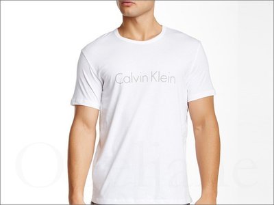 特價1199元 Calvin Klein Tee CK 卡文克萊棉白色短袖潮T恤上衣棉短S號M L缺貨 愛Coach包包