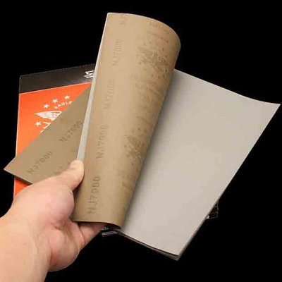 韓國鷹斧砂紙 水砂紙5000目7000目砂皮干濕兩用鏡面拋光砂紙 ~特價
