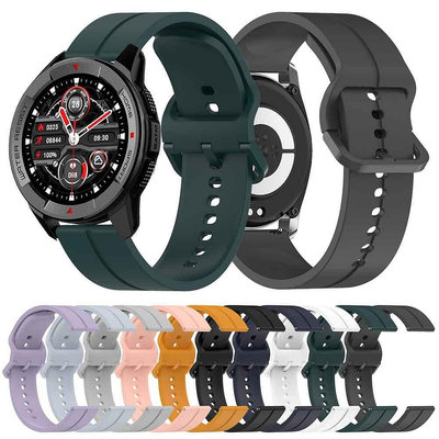 【熱賣精選】22 毫米矽膠錶帶適用於小米 Mibro X1 A1 智能手錶錶帶手鍊腕帶適用於 Mi 手錶顏色運動 / Mi Watc