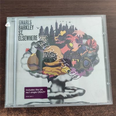歐版拆封 嘻哈 搖滾 奈爾斯巴克利 Gnarls Barkley St Elsewhere 唱片 CD 歌曲【奇摩甄選】1007