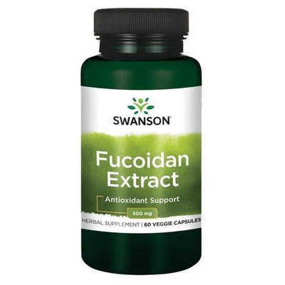【天然小舖】Swanson Fucoidan 強力褐藻糖膠 500mg 60顆