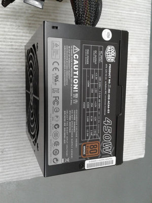 【 創憶電腦 】酷媽 RS-450-ACAA-D3 450W 80+ 電源供應器 直購價 350元