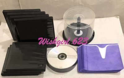 全新『Digimaster DVD+R』空白光碟片／燒錄片(附贈 光碟片棉套+CD收納盒+布丁桶)